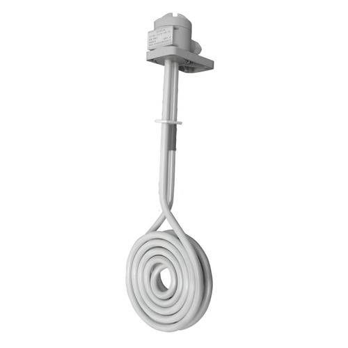 ТЭН фторопластовый, PTFE оболочка, модель HXF, 3000 Вт, 220 В, 585 мм, D 230 мм
