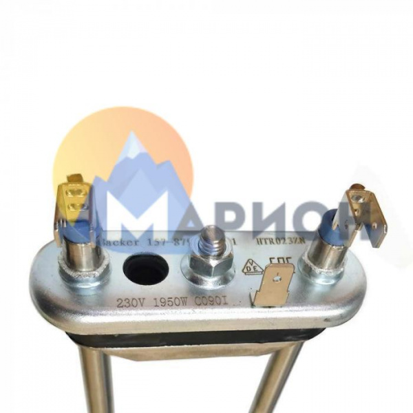 B2180710 ТЭН 1950W (прям. с отв. L=215, R14+, M175)