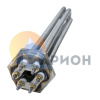Блок ТЭН 4,5 кВт для воды 310 мм фланец G1 1/2" 220/380 В (трубка + колпак) SZH
